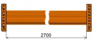 Paletový nosník PNB0414(140mm)/2700 sada