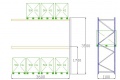 Pal-Rack 3500 pole 3600 / 500 kg / přídavné pole