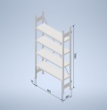 Stowshelf 2000/300 x 1000 základní pole